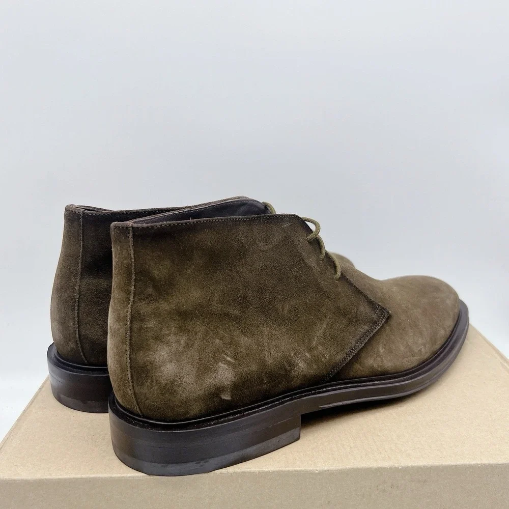 To Boot New York Richard Men's Chukka Boots Brown Suede Lace Up US 10.5 $450
